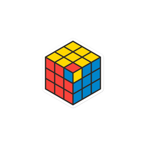 Frustration Cube sticker