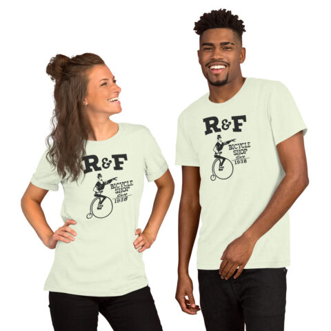 R&F Bicycle Shop t-shirt
