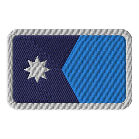 New Minnesota State Flag embroidered patch