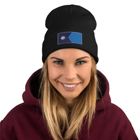 New Minnesota State Flag embroidered beanie